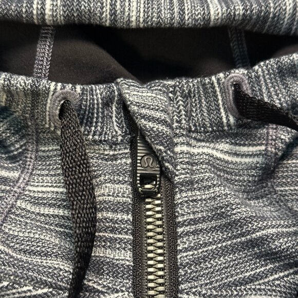 Lululemon Women's Hooded Define Jacket - White/Grey/Navy - Picture 4 of 8